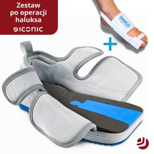 Zestaw Po Operacji Haluksa: Relief Dual + Puzzle + Szyna TAS