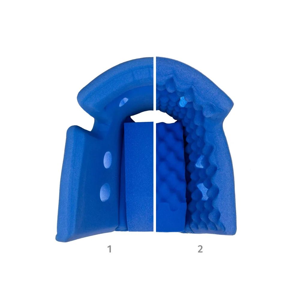 R&oacute;żnica między pianką gładką a karbowaną w osłonie DARCO